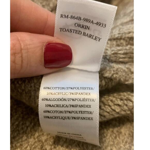 Rails brown long sleeves crew neck sweater size Medium - Picture 5 of 10